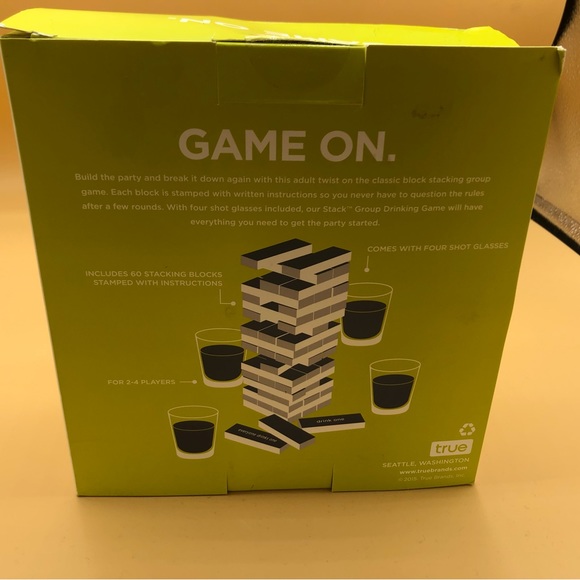 True Stack Group Drinking Game. NWT. - Picture 3 of 5